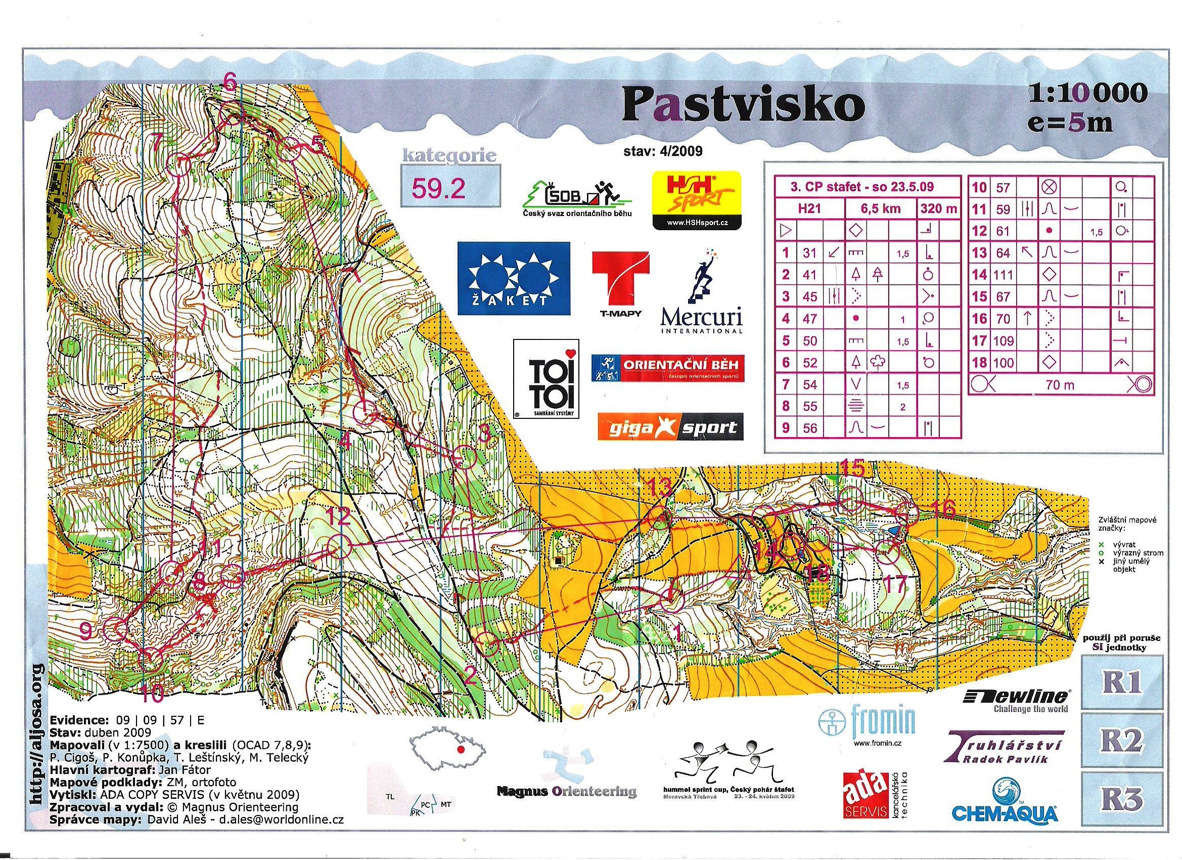 3rd czech relay cup (2009-05-23)