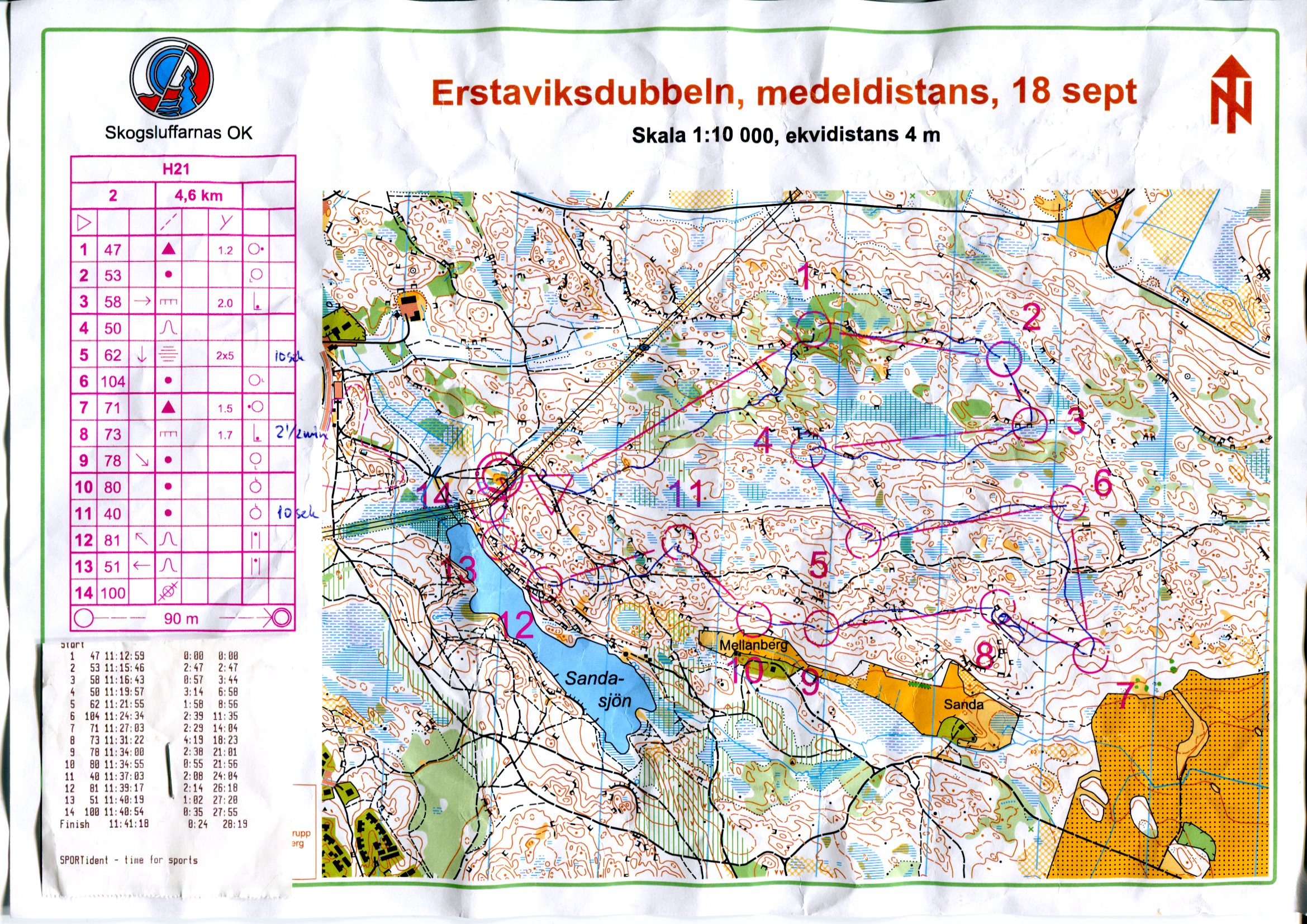 Erstaviksdubbeln medel (2011-09-18)