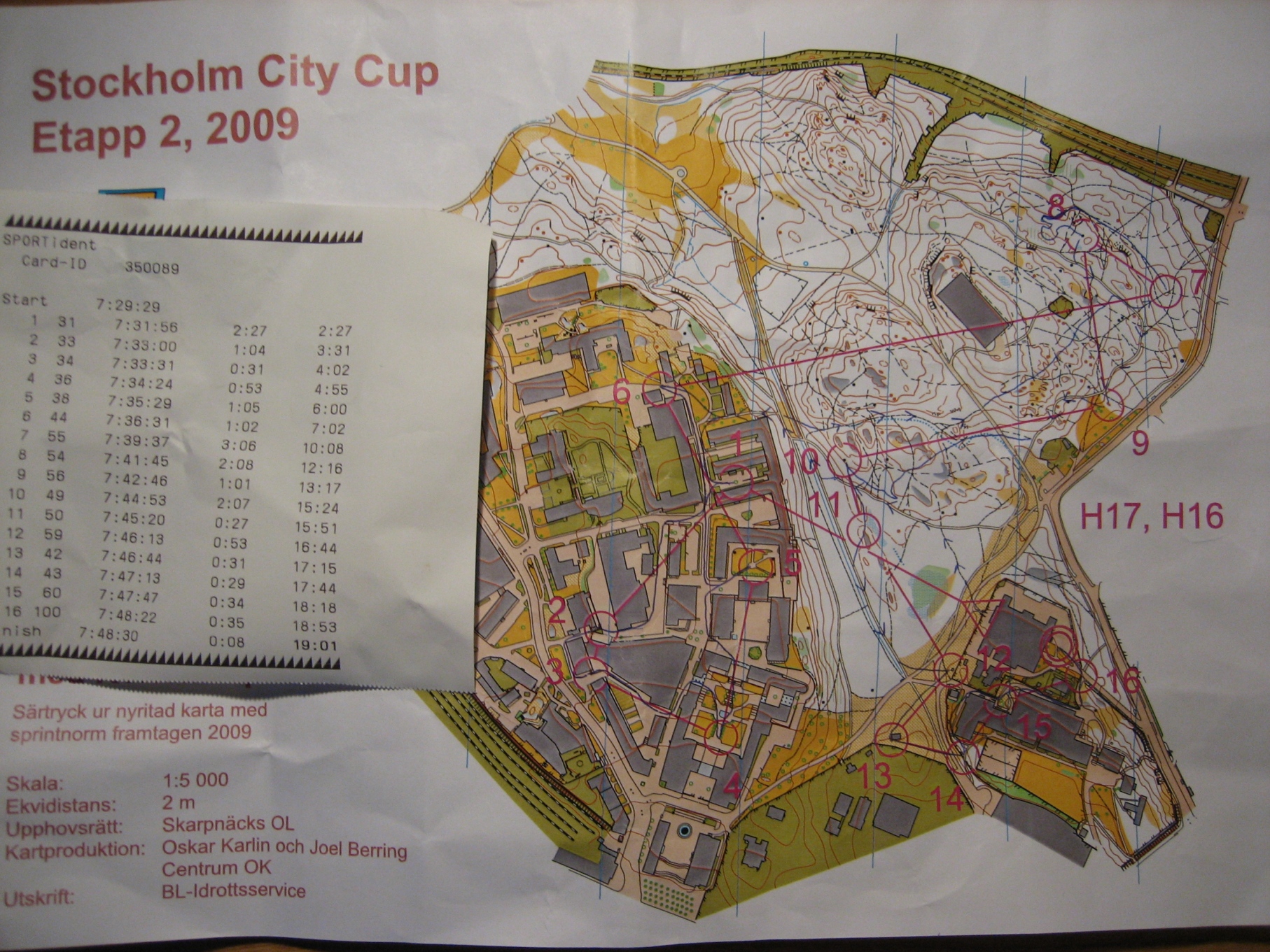 Stockholm City Cup (2009-05-27)