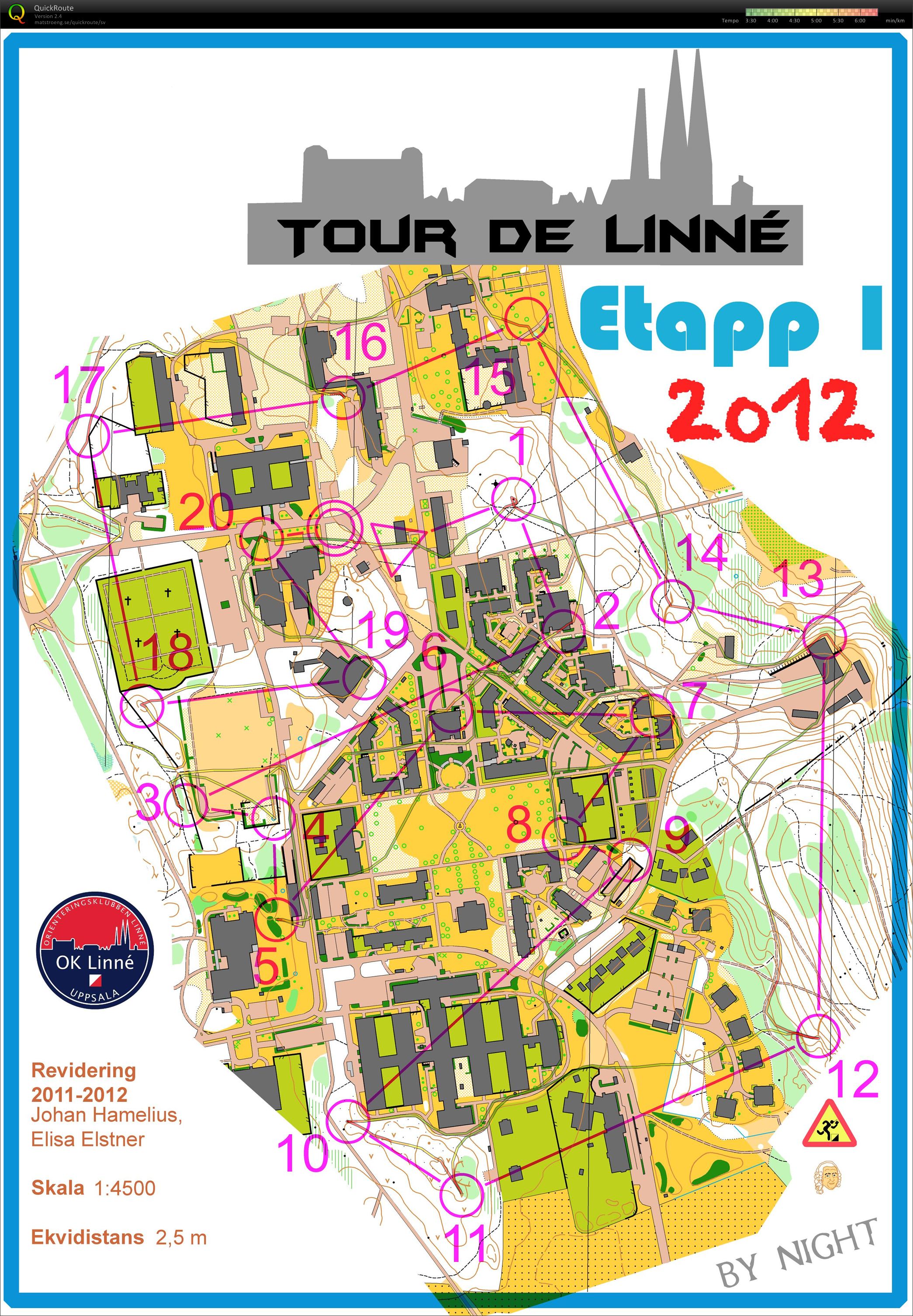 Tour de Linne - etapp 1 (2012-02-13)