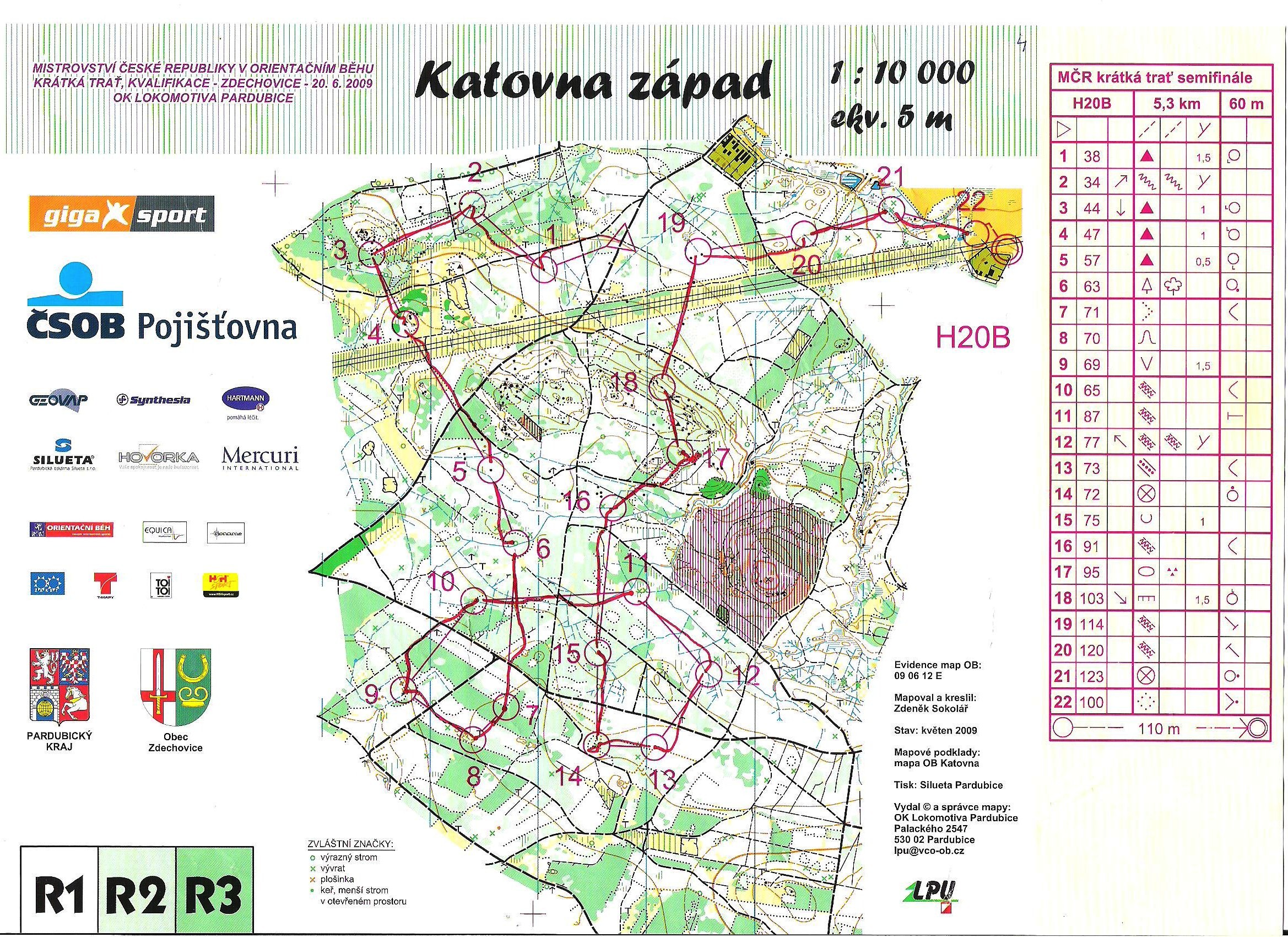 Czech middle championships 2009 - qualification (2009-06-20)