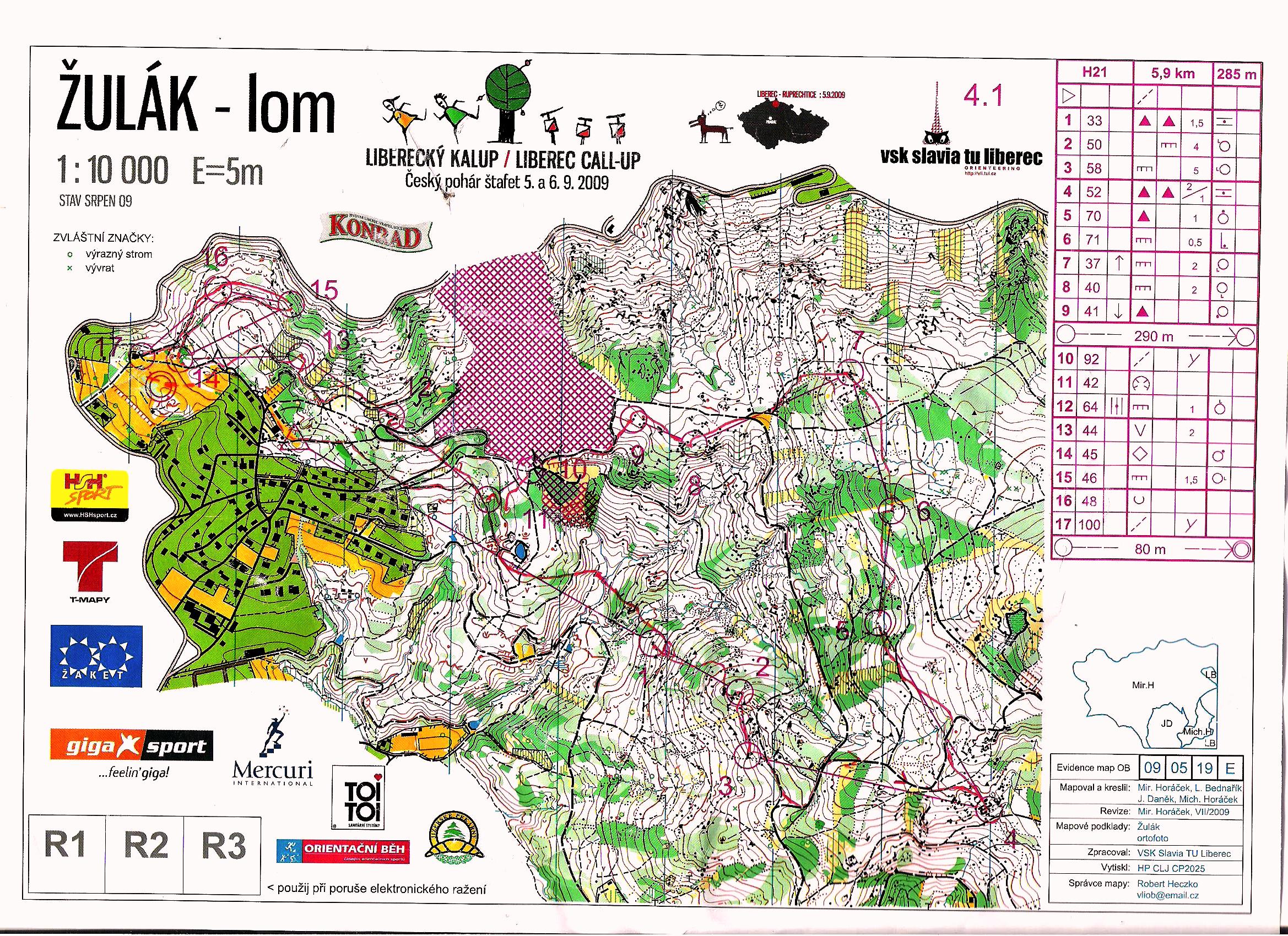 Czech relay cup 5th round (2009-09-05)